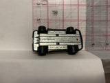 Red #42 Pontiac Fiero  Majorette Loose Diecast Car 1/55 IL