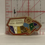 National Gem Award Kinsmen Lapel Hat Pin