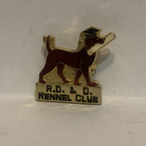 RD & D Kennel Club Dog Lapel Hat Pin
