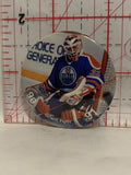Grant Fuhr Edmonton Oilers 90 91 NHL Button Pinback