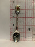 Edmonton Cross Stitch Rose Alberta Souvenir Spoon