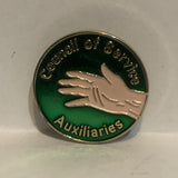 Council of Service Auxiliaries Lapel Hat Pin