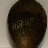 Moose Mouse Sicamous BC Collectable Souvenir Spoon EP