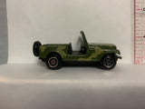Green Camo Jeep Unbranded Loose Diecast Car 1/64 IL
