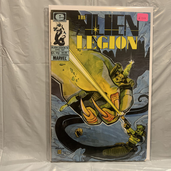 #19 The Alien Legion Marvel Epic Comics AH 7135