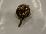 Cross with a Musical Note Lapel Hat Pin