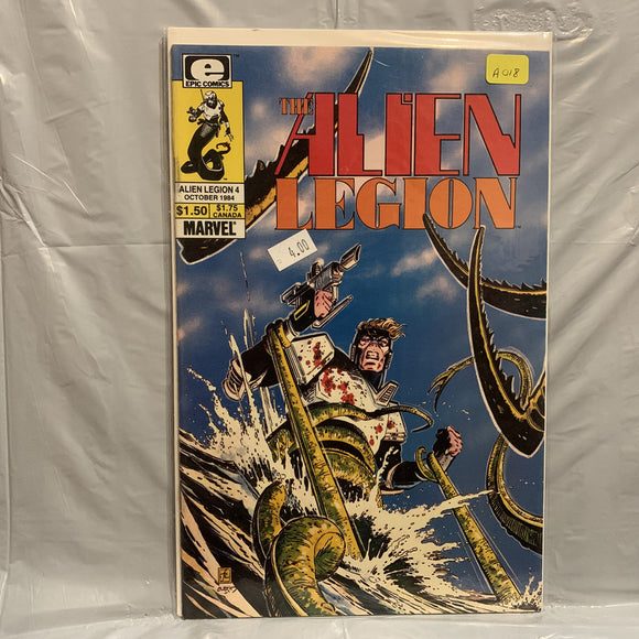 #4 The Alien Legion Marvel Epic Comics AH 7136