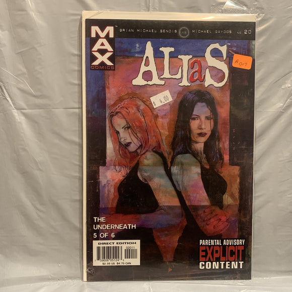 #20 Alias The Underneath 5 of 6  MAX Comics AH 7137