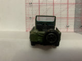 Green Camo Jeep Unbranded Loose Diecast Car 1/64 IL