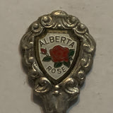 Calgary Alta Wild Rose Alberta Collectable Souvenir Spoon EP