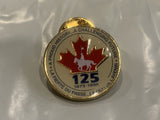 RCMP 125 1873 1998 A Pround History Lapel Hat Pin