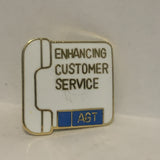AGT Enhancing Customer Service Lapel Hat Pin