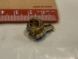 Blue Jewellewed Angel Lapel Hat Pin