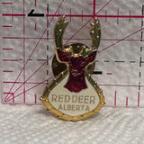 Red Deer Alberta Logo  Lapel Pin