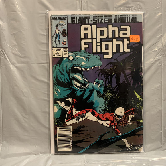 #2 Alpha Flight Giant Sized Annual Marvel Comics AH 7155