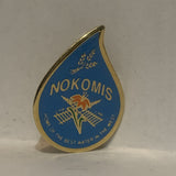 Nokomis Home of the Best Water in the West Logo Lapel Hat Pin