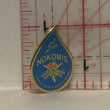 Nokomis Home of the Best Water in the West Logo Lapel Hat Pin
