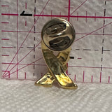 Pink Ribbon Butterfly  Lapel Pin