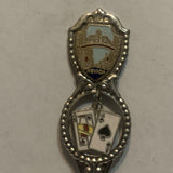 Reno Nevada Casino Strip Playing Cards Collectable Souvenir Spoon EQ
