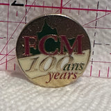 FCM 100 Years  Lapel Pin