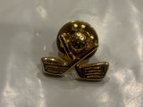 Golf Clubs Ball Lapel Hat Pin