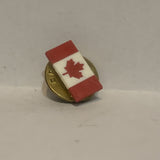 Canadian Flag Lapel Hat Pin