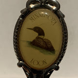 Loon Bird Minnesota State Paul Bunyan Collectable Souvenir Spoon CG