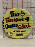 Fun Furniture 4 Back 2 School Wal Mart 1999 Button Pinback