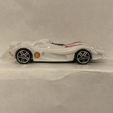 White  Mach 6 Hot Wheels Diecast Car BK