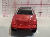 Red Jeep Jeepster Maisto Diecast Car