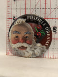 Possible Dreams 1998 Santa Claus Button Pinback