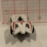 White  Mach 6 Hot Wheels Diecast Car BK