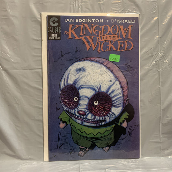#3 Kingdom of the Wicked Caliber Comics AI 7174
