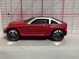Red Jeep Jeepster Maisto Diecast Car
