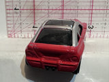 Red Jeep Jeepster Maisto Diecast Car