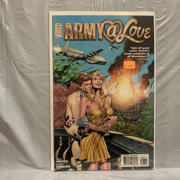 #8 Army @ Love Vertigo Comics AI 7177