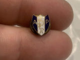 A Y D L A P Sheild Crest Emblem Lapel Hat Pin