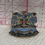 City of Charlottetown Coat of Arms Prince Edward Island  Lapel Pin
