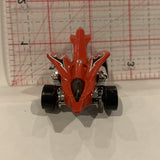 Red Turbo Rooster ©2016 Hot Wheels Diecast Car BK