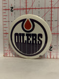 Edmonton Oilers NHL Logo Hockey Button Pinback