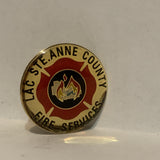 Lac Ste Anne County Fire Services Lapel Hat Pin