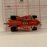 Red Turbo Rooster ©2016 Hot Wheels Diecast Car BK