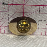 Village of Delburne The Lamp in Parkland's Window  Lapel Pin