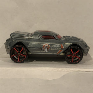 Grey RD-08 Cobra Hot Wheels Diecast Car BK