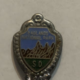 Badlands National Park South Dakota Collectable Souvenir Spoon EQ
