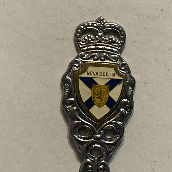 Nova Scotia Crest Emblem Collectable Souvenir Spoon CG