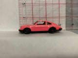 Pink Porsche  Unbranded Loose Diecast Car 1/64 IM
