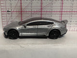 Silver Tesla Model S CFH03 H13 2014 Hot Wheels Diecast Car