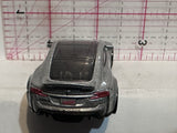 Silver Tesla Model S CFH03 H13 2014 Hot Wheels Diecast Car