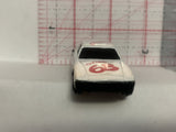 White GTS380 Racer Unbranded Loose Diecast Car 1/64 IM